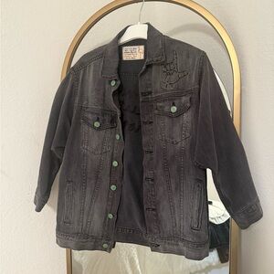 Sandrine Rose Black Denim Jacket